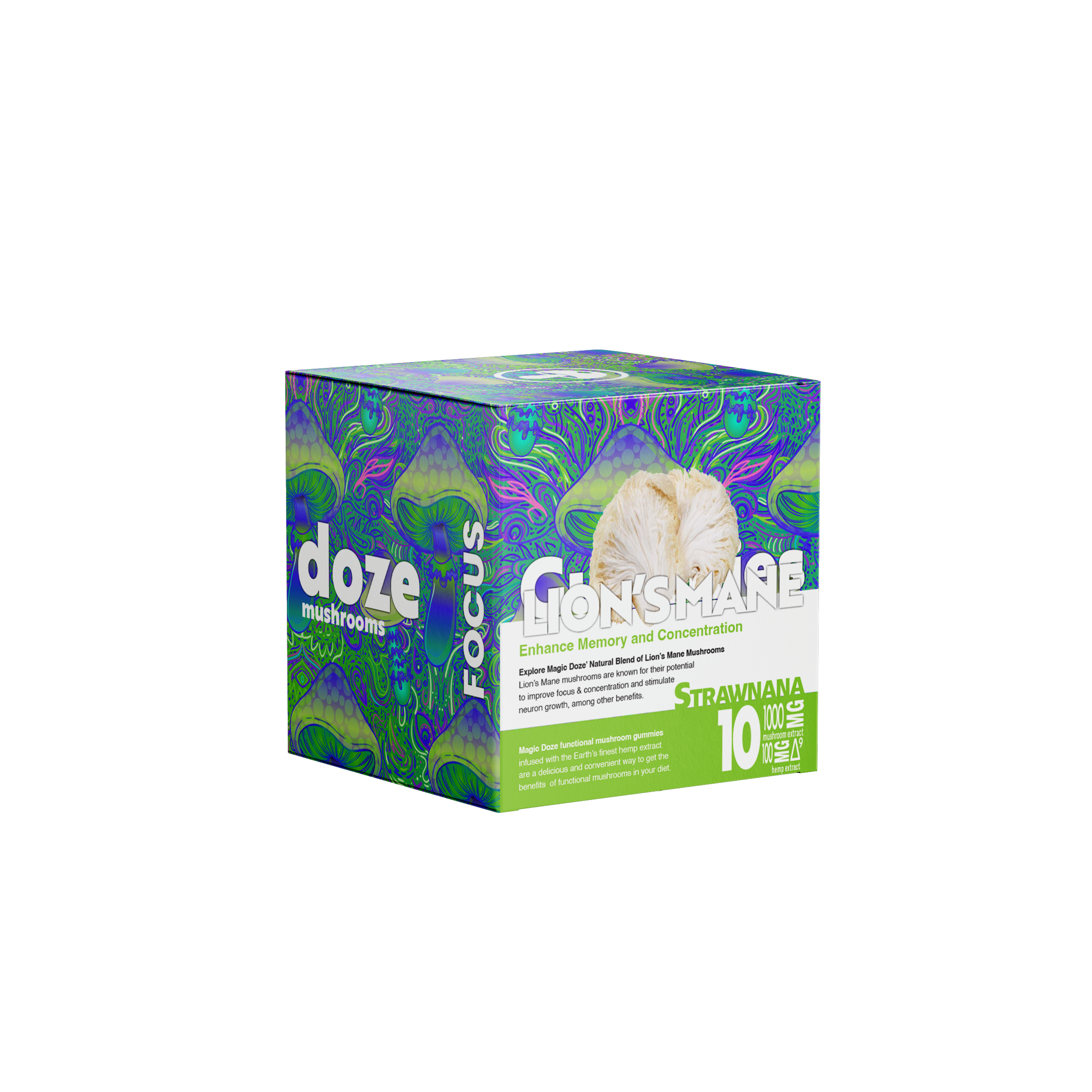 Lion’s Mane Gummies | Functional Mushroom Gummies | Magic Doze™
