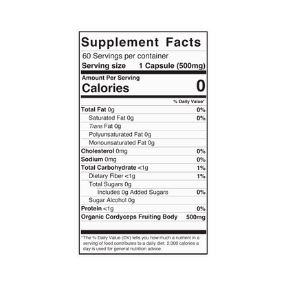 Cordyceps Capsules - Vitalize by Magic Doze™