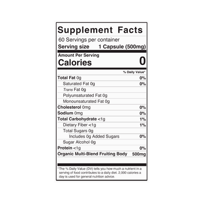 Multi-Blend Mushroom Capsules - Maintain by Magic Doze™