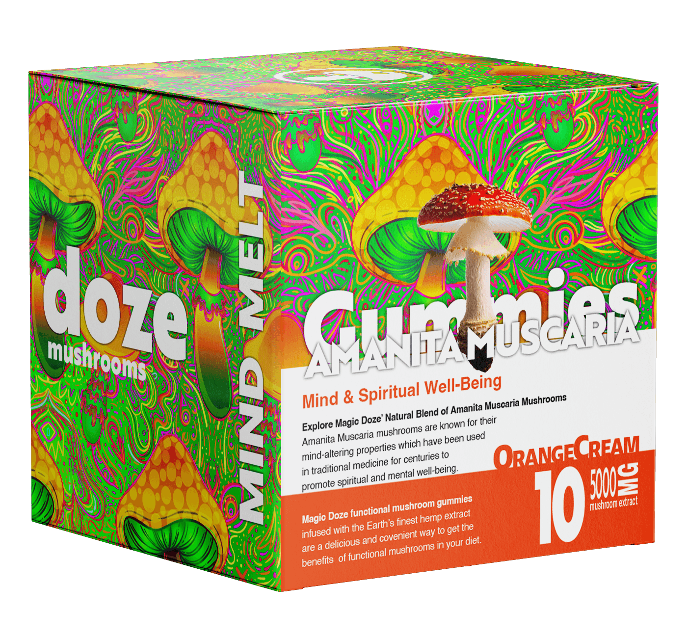 Amanita Muscaria Mushroom Gummies - Magic Doze