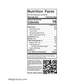 Magic Doze Brain Food Lion’s Mane functional mushroom gummies nutrition facts label and ingredients panel