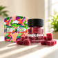 Magic Doze Brain Food Lion’s Mane functional mushroom gummies bottle and packaging in a premium lifestyle setting